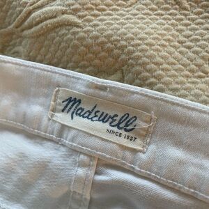 Madewell White Jeans, Highriser Skinny, 28, NWOT
